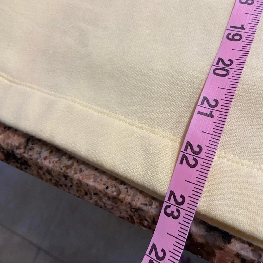 Old Navy Volume Sleeve Yellow Sweatshirt Size L - Picture 7 of 9